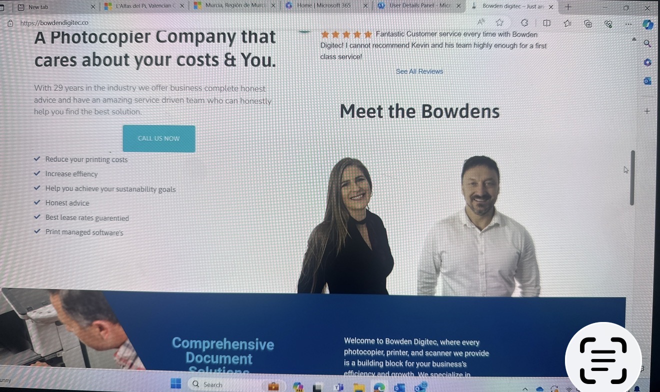 Kevin and Sarah Bowden, Directors of Bowden Digitec
